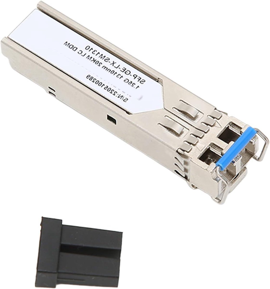 Optische Module - SFP Transceiver - Netwerk Uitbreiding - Single Mode Dual Fiber - 20 Km - Zilver