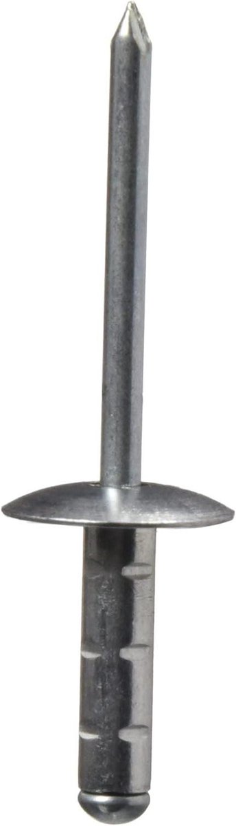 Blinde Klinknagels - Aluminium Klinknagels - Bevestigen van Materialen - Zeer Sterke Klinknagels - 48 x 17 mm - Zilverkleurig