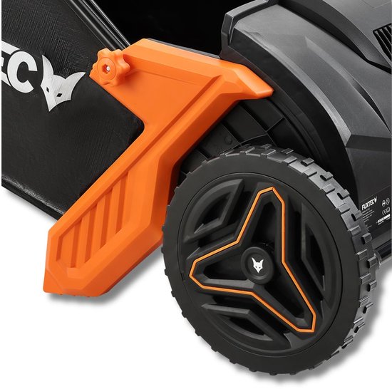 Bladzuiger FUXTEC FX-LS52 Handmatige bladzuiger, bak van 100 L, 530 mm breed, 6,5 kg, verstelbare handgrepen, 2 wielen — afbeelding 3
