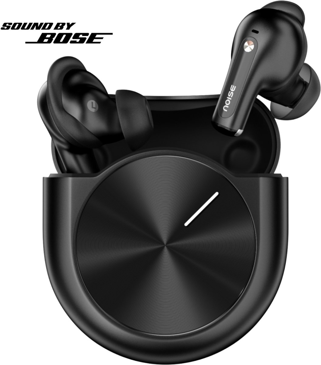 Noise Master Buds 2 - Sound by Bose - Draadloze Oordopjes met Noise Cancelling - Bluetooth Earbuds - Spatial Audio - 30 Uur Batterij
