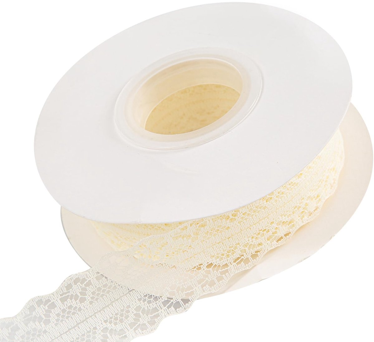 Dailygoods- Kantlint 3 cm breed - Geperforeerd Kantlint - Decoratie Lint - Bruiloft Decoratie - Cadeauverpakkingen - 7 Meter Lengte - Decoratielint