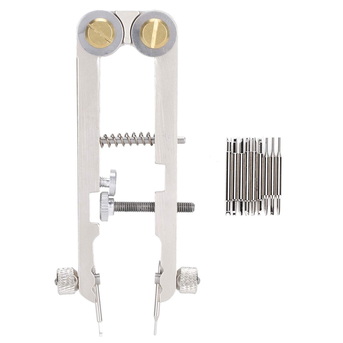 Dailygoods- Spring Bar Tang Veelzijdige Functionaliteit - Horloge Armband Verwijderaar - Horloge Reparatie - Horloge Gereedschap Set - Veilig Vergrendelingsmechanisme - Voor Amateur en Professioneel Gebruik