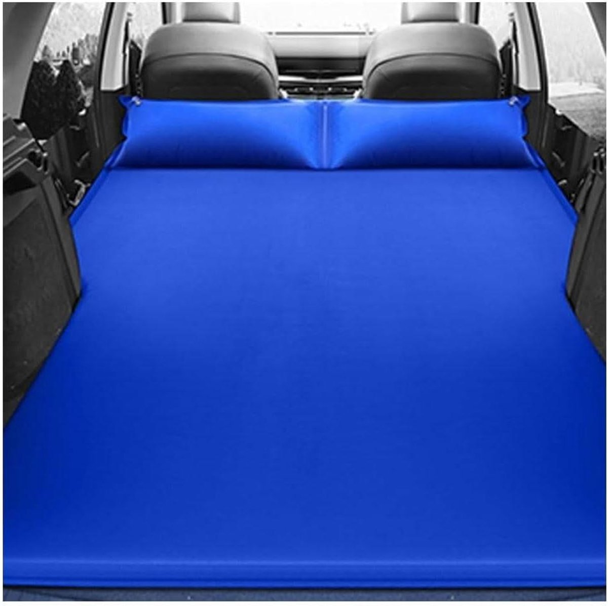 Opblaasbaar Matras - Luchtbed Auto - Draagbaar Reizen - Zelfopblazend Ontwerp - 175 cm Lengte - Blauw