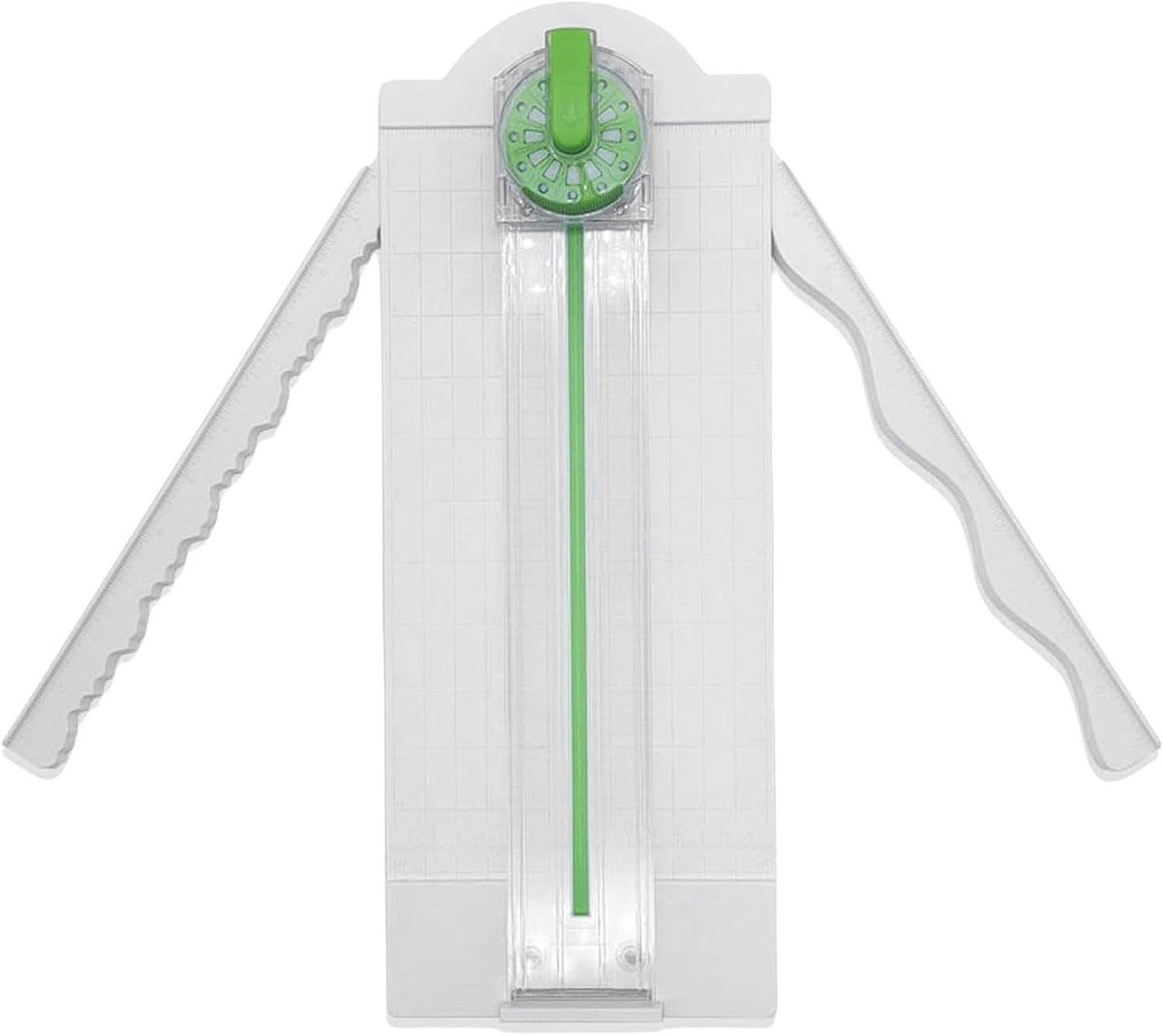 Papier Snijder - Papier Trimmer Knutselsnijder - Scrapbooking en Kaarten Maken - 12-in-1 Multifunctioneel - 415 x 165 cm - Wit
