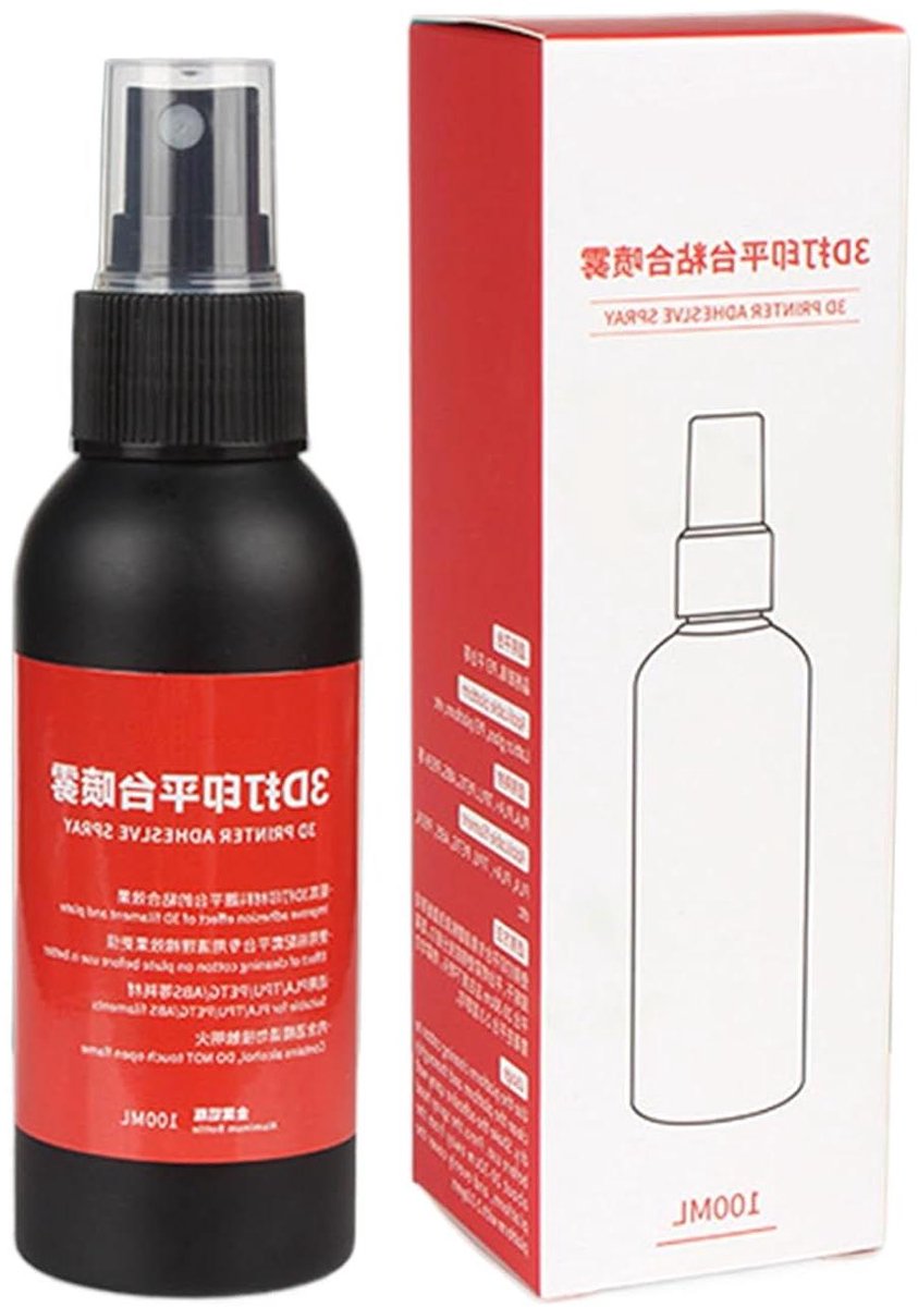 3D Printer Lijm Spray - Hot Bed Glue - 3D Printen Fixeren - Anti-Warping - 100 ml - Transparant