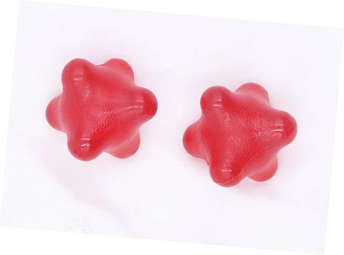 Massage Ballen - Spierroller Set - Hand Ontspanning - Draagbaar Ontwerp - 2 Stuks - Zwart