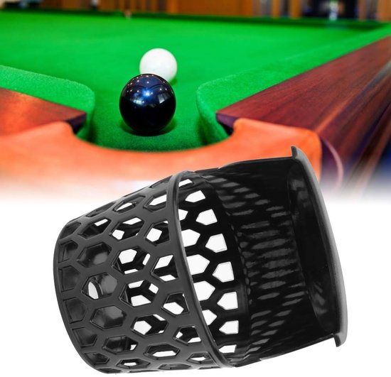 Dailygoods- Biljartzakken - 6 Stuks - Duurzaam Plastic - Snooker Manden - Tafel Drop Netten - Geschikt voor Standaard Tafels - Lichtgewicht - Biljartnetten van Dailygoods — afbeelding 2