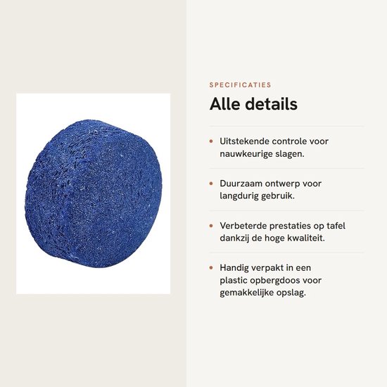 Dailygoods- Keupunten 50 Stuks - 10 mm Poolkeupunten - Plastic Opbergdoos - Lederen Constructie - Ruitvormig Ontwerp - Optimale Controle - Keutips van Dailygoods — afbeelding 2
