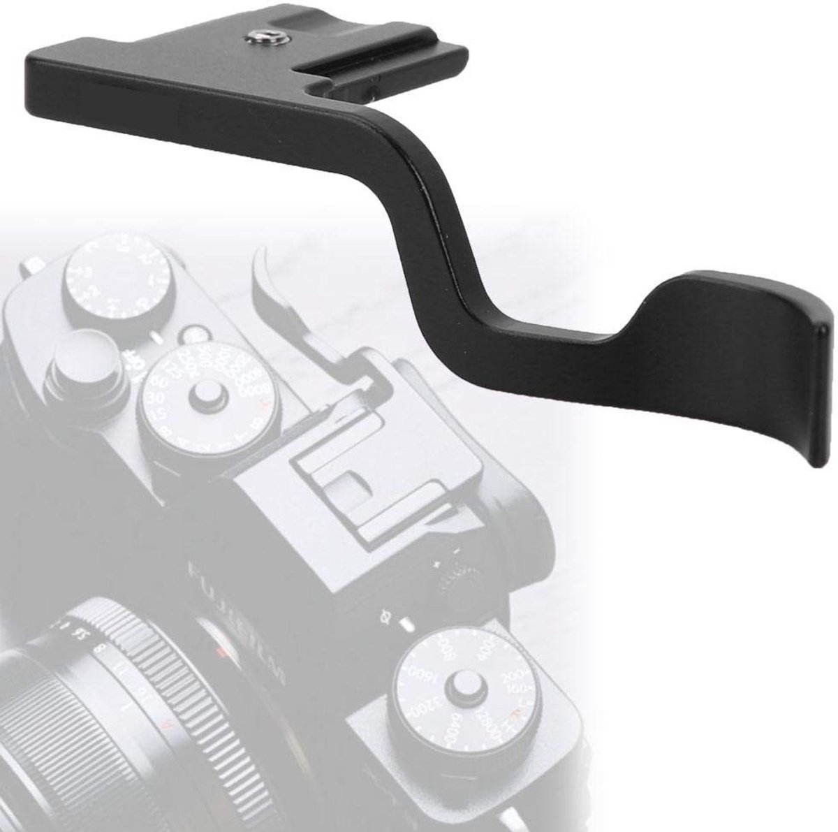 Dailygoods- Duimgreep Aluminiumlegering - Zwart - Voor X-T10/X-T20/X-T30 - Stabiel - Sterk - Duurzaam - Camera Handgreep