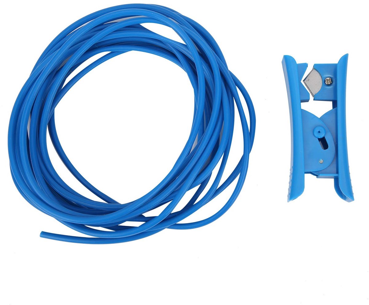 Dailygoods- PTFE-buissnijderset - 3D-printerkit - Snijgereedschap - Slangbuis - Corrosiebestendig - Roestvrijstalen lemmet - Slangsnijder
