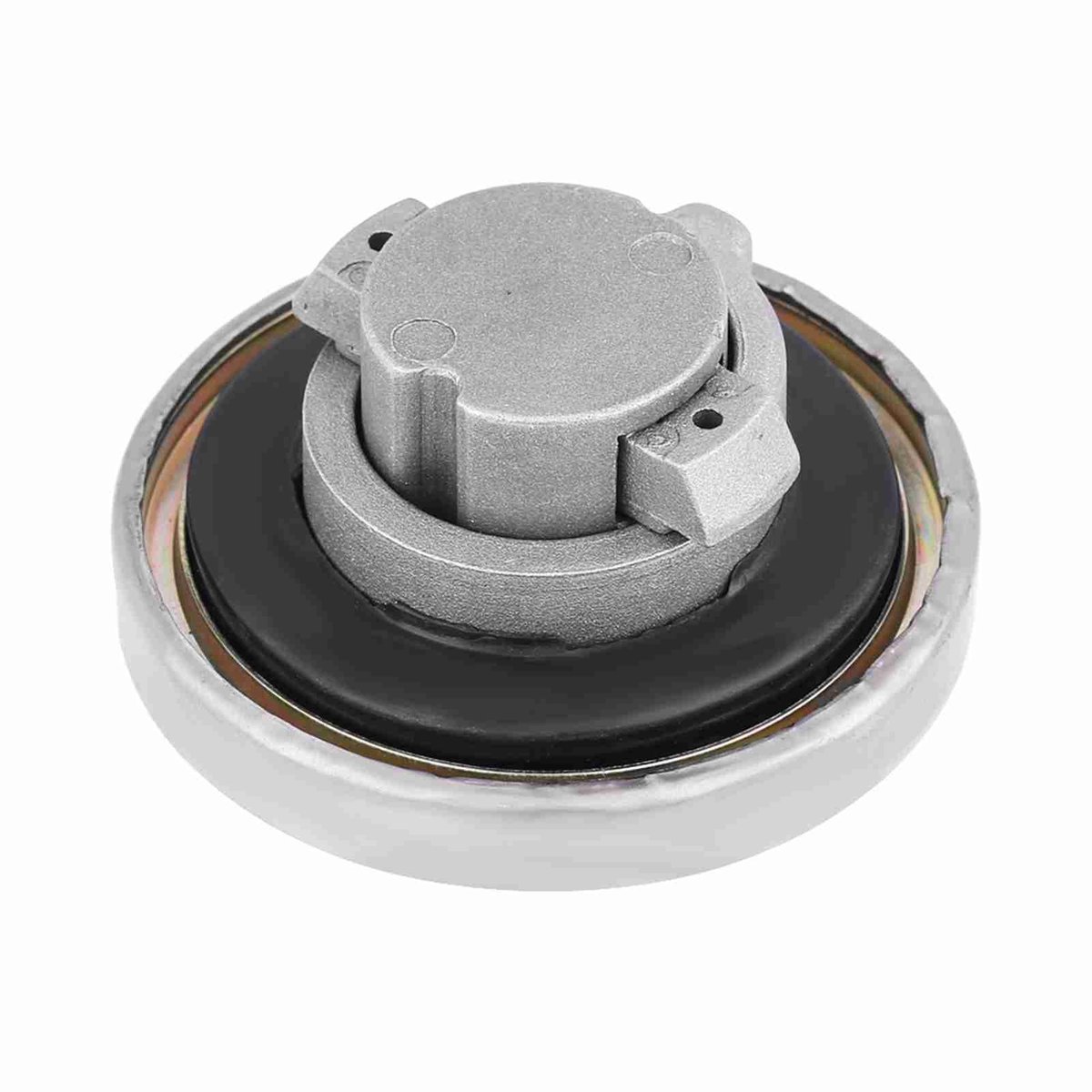 Dailygoods- Brandstoftankdop Gloednieuw - Tankdeksel - Gelegeerd Staal - Compatibel met Shadow VT750 - Inclusief 2 Sleutels - Diameter 7 cm