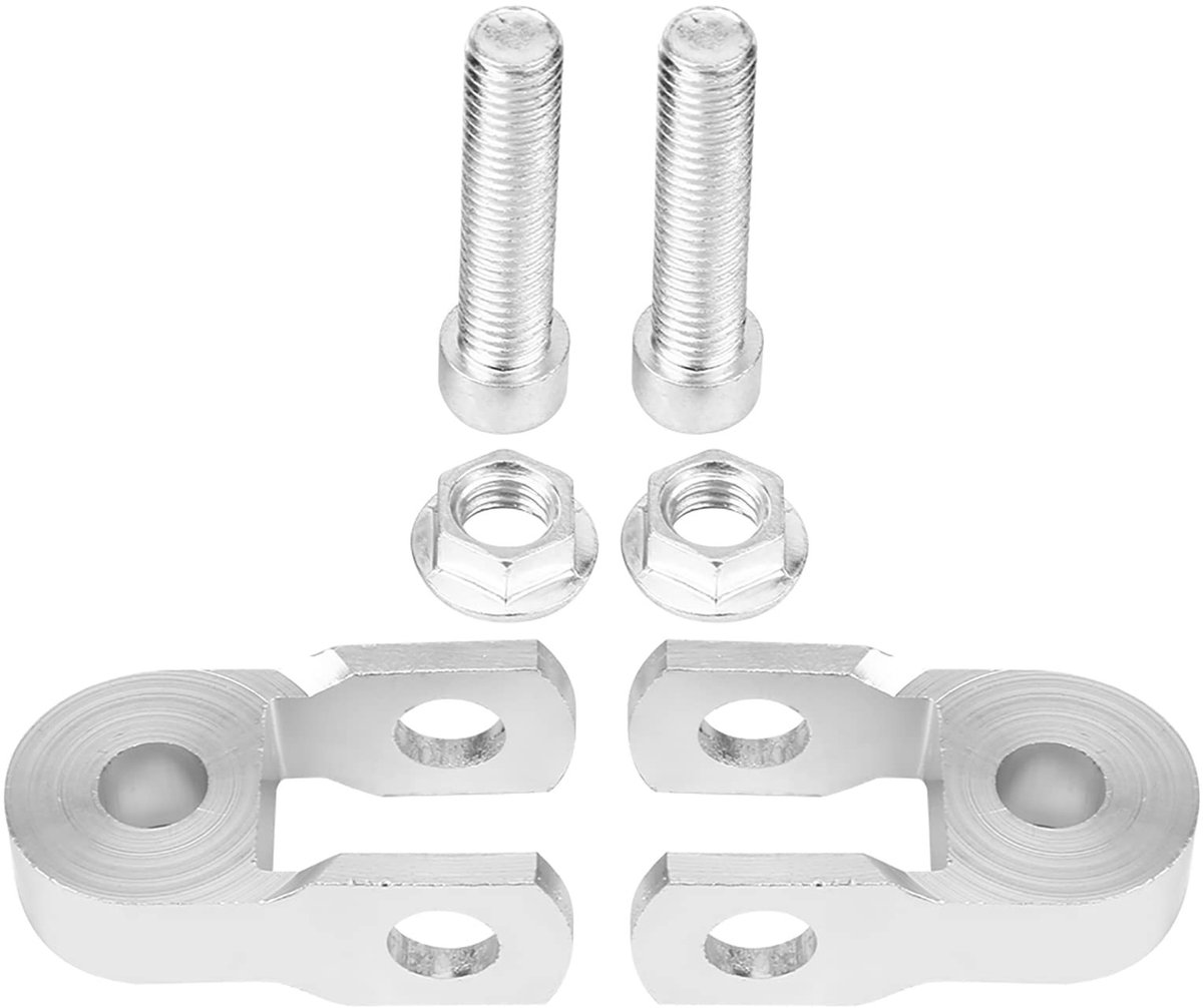 Dailygoods- Motocycle Amortisseur - Verhoogde Hoogte 3 cm - Aluminiumlegering - 2 Stuks - Universeel - Maximale Lengte 55 mm - Schokdemper