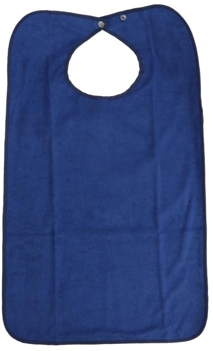 Dailygoods- Slabbetje Waterdicht - Slabbetje Dubbellaags - Slabbetje voor Senioren - Slabbetje voor Volwassenen - Slabbetje Kledingbescherming - Afmetingen 45 x 75 cm - Eetschort
