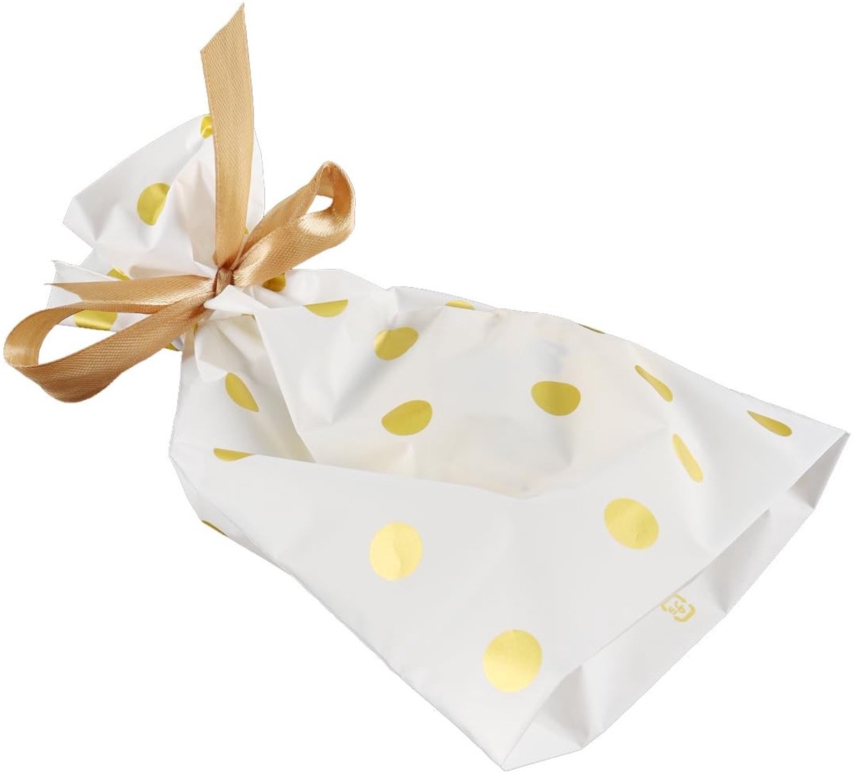 Dailygoods- Snoepcadeauzakken 50 stuks - Voedselverpakkingen - Traktatiezakjes - Kunststof - Lichtgewicht - Duurzaam - Perfect voor feestjes