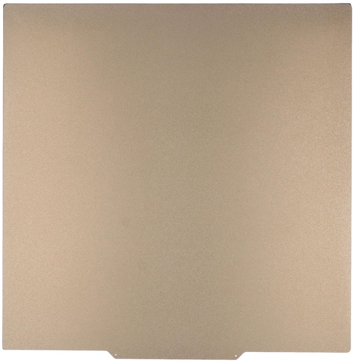 Dailygoods- Bouwoppervlak 430x430mm Dubbelzijdig - Flexibel Stalen Bouwoppervlak - Magnetisch - Zachte Magnetische Plaat - Eenvoudig Verwijderen - Sterke Hechting - 3D-printerplaat