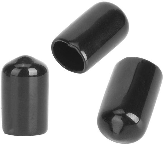 Dailygoods- Biljart Cue Tip Beschermhoes - Rubber - 10 Stuks - Duurzaam - Vochtbestendig - Lichtgewicht - 10mm/20g - Keu van Dailygoods — afbeelding 4