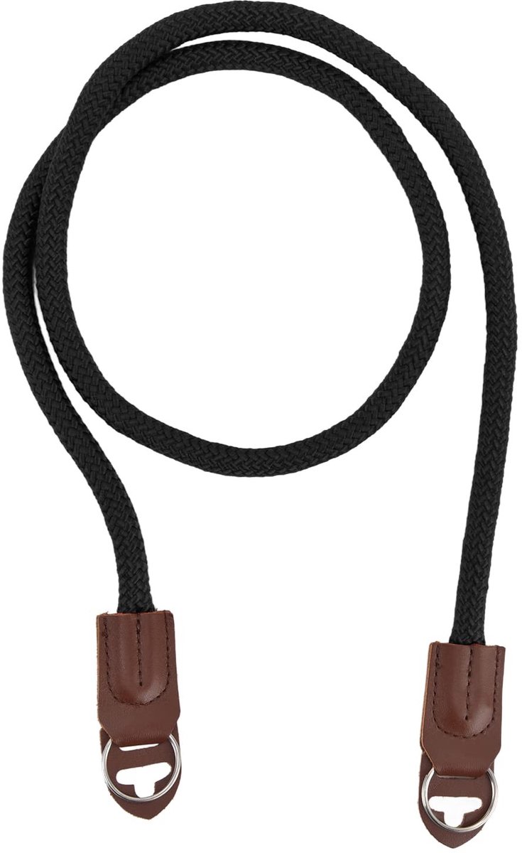 Dailygoods- Camerariem hoge sterkte - universele schouderriem - geschikt voor digitale camera's - koeienhuid en nylon - lengte 110 cm - gewicht 57 g - Camera Strap