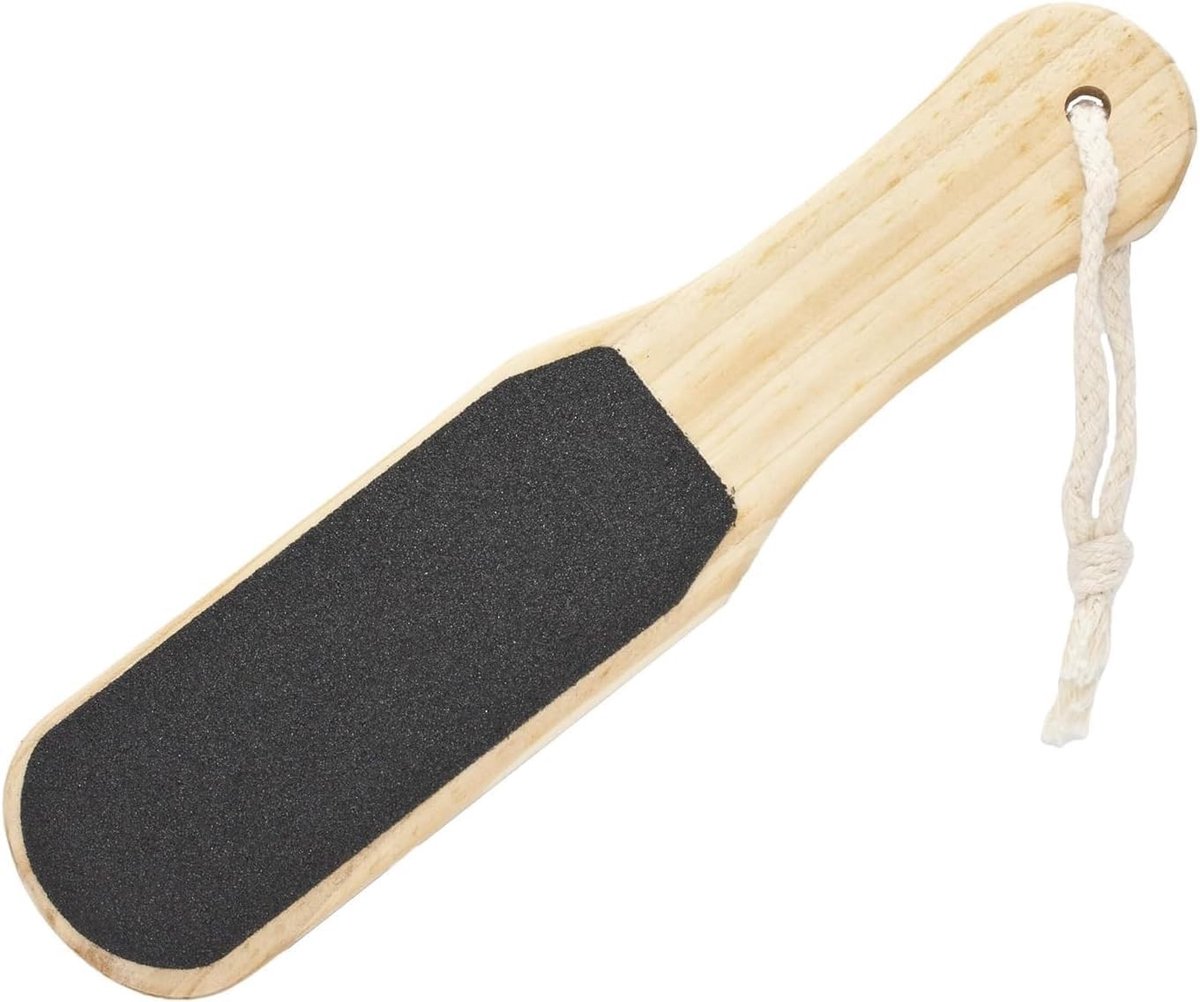 Dailygoods- Voetvijl Dubbelzijdig - Eeltverwijderaar - Voetrasp - Harde Huidverwijderaar - Set van 2 - Hoogwaardige Kunststof - Voetschraper