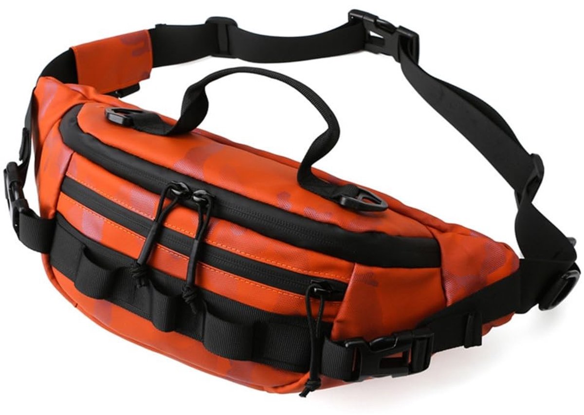 Dailygoods- Heuptas Waterdicht - Multifunctionele Heuptas - Verstelbare Draagmogelijkheden - Meerlaagse Opbergstructuur - Buitensporten - Sterk Draagvermogen - Fanny Pack