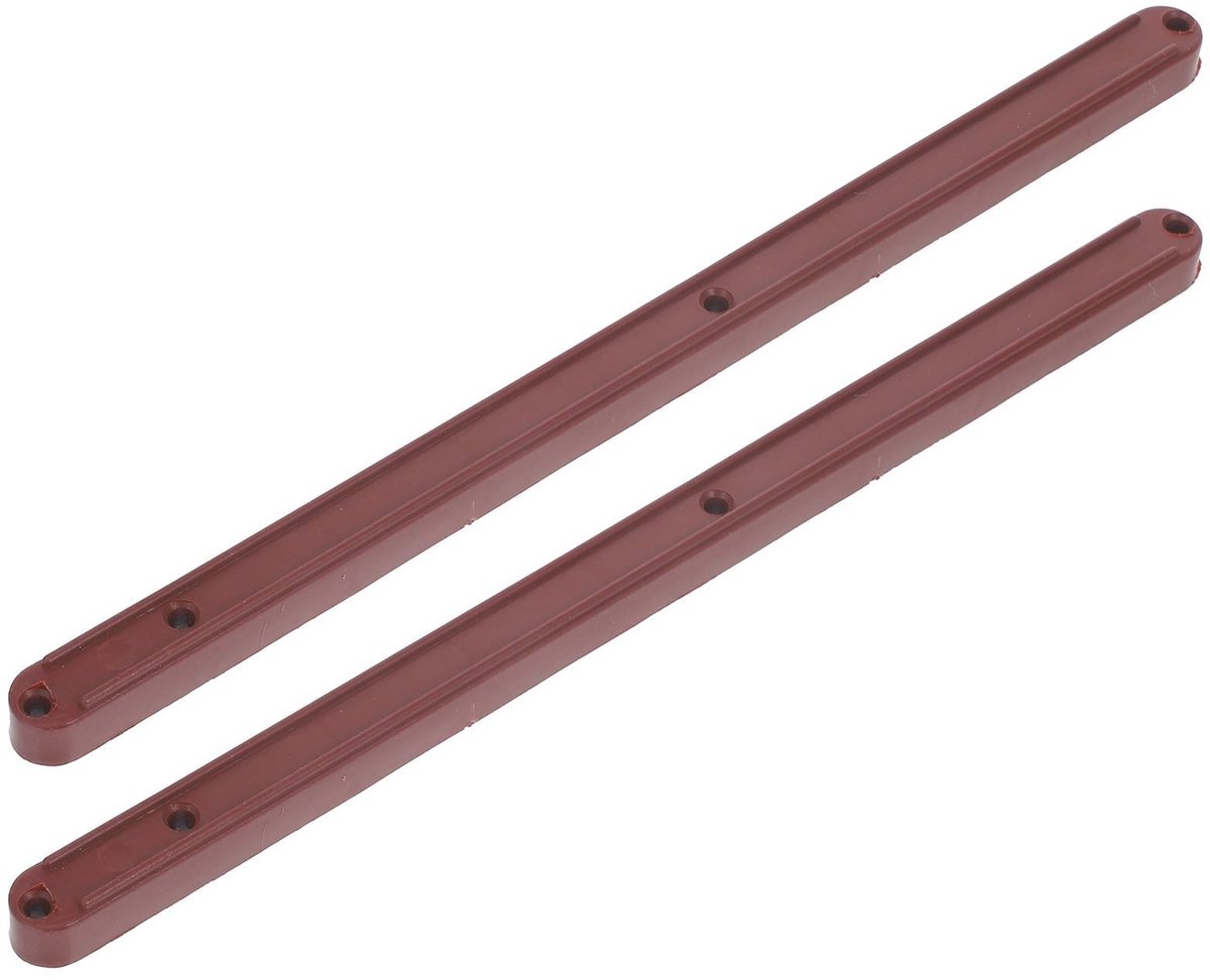 Dailygoods- Ladegeleiders Bodemmontage - 2 Stuks - Plastic Gidsrails - Robuust Materiaal - Flexibiliteit - Duurzaam Gebruik - Ladegeleider