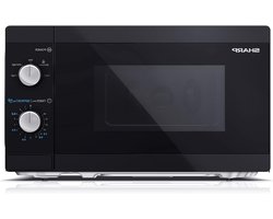 Magnetron - Oven Verwarming - Snel Eten Bereiden - Mechanische Bediening - 20 Liter - Zwart