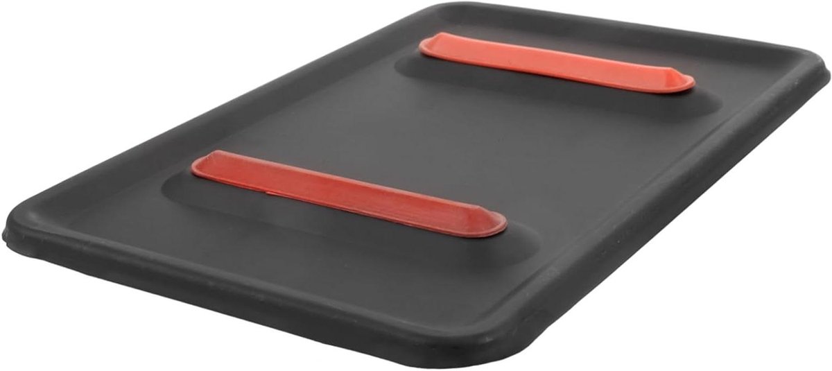 Strijkmatras - Hittebestendig kussen - Bescherming strijkijzer - Veilig en herbruikbaar - 22 x 14.5 cm - Zwart