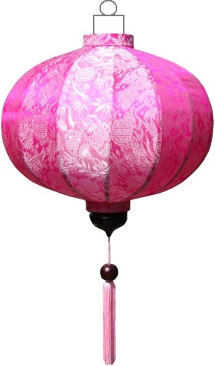Zijden Lantaarn - Hanglamp Decoratie - Sfeerverlichting Creëren - Handgemaakt Ambacht - 75
