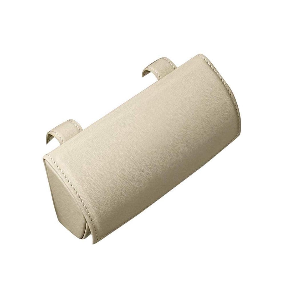 Dailygoods- Brillenkoker Hard Case - Zonnebrilhouder Auto - PU Leer - Waterdicht - Magnetische Sluiting - Opbergdoos 7,1 x 3,14 x 1,96 inch