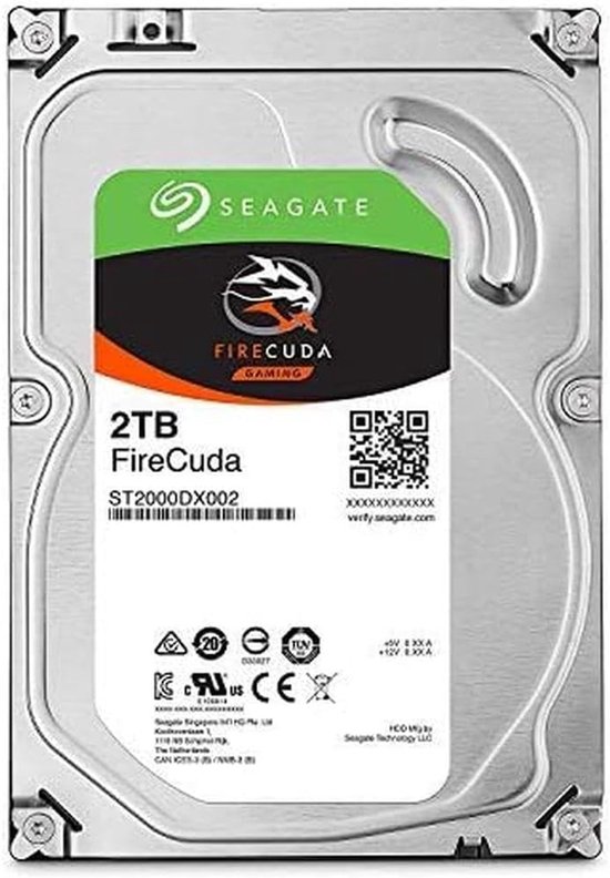 Interne Harde Schijf - Opslag Schijf - Sneller Laden - Flash Versnelde Technologie - 2 TB - Zilver van Interne Harde Schijf — afbeelding 4