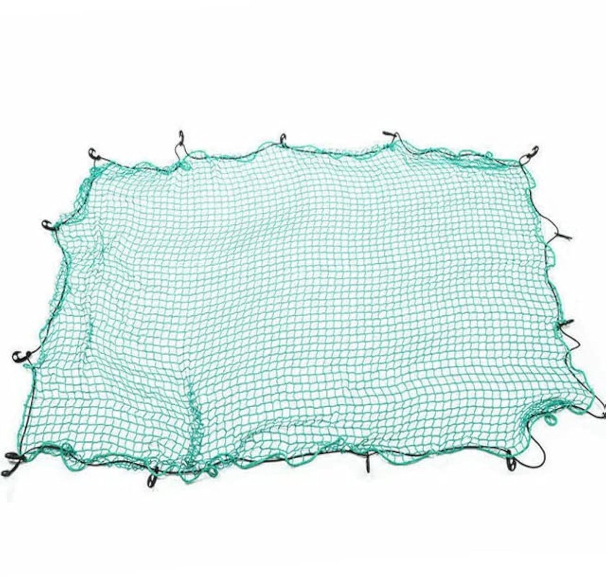 Dailygoods- Aanhangernet 200 x 300 cm - Ladingsbeveiligingsnet - Scheurvast - Duurzaam - Voor buitengebruik - Inclusief elastisch koord - Transportnet