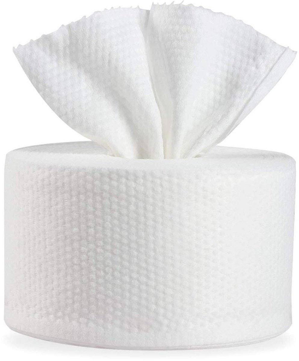 Dailygoods- Gezichtshanddoek Puur Katoen - Reinigingshanddoeken - Zacht en Hygiënisch - 20x20cm - 98 Stuks - Gebruiksvriendelijk Ontwerp - Reinigingsdoek