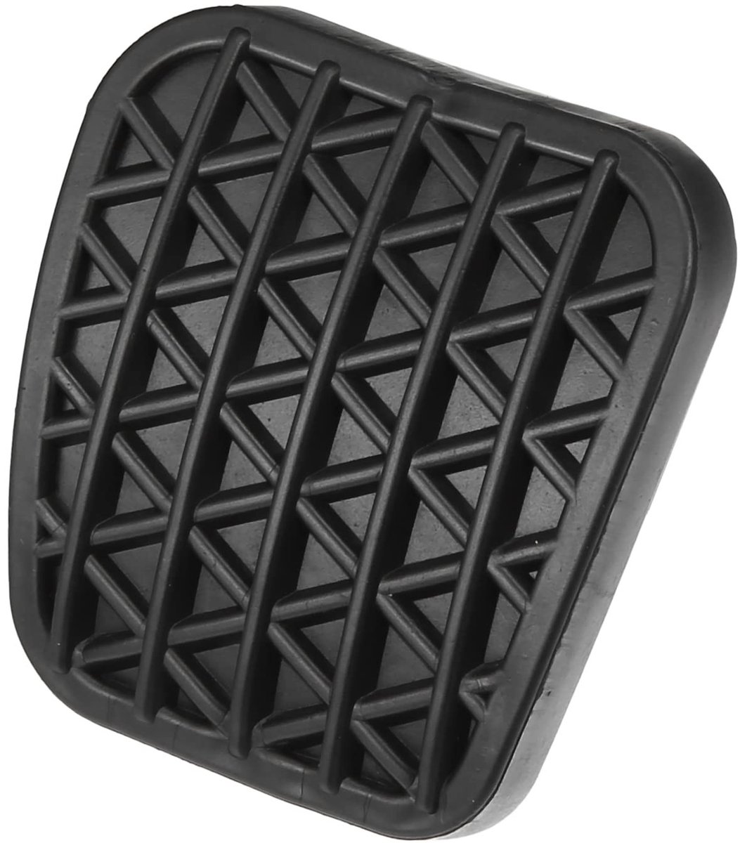 Dailygoods- Rempedaal Pad Antislip - Koppeling Pad - Rubber - Zwart - Geschikt voor Vauxhall - Afmetingen 6 x 6,5 cm - Koppelingspad