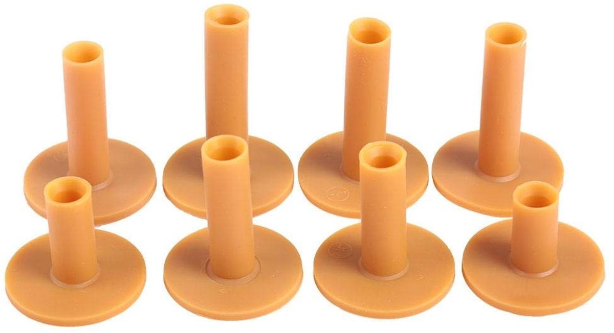 Dailygoods- Golf Thee-houder - Rubber - Duurzaam - Flexibel - Geschikt voor Houten/Plastic Golf Tees - Ideaal voor Driving Range - Golftee