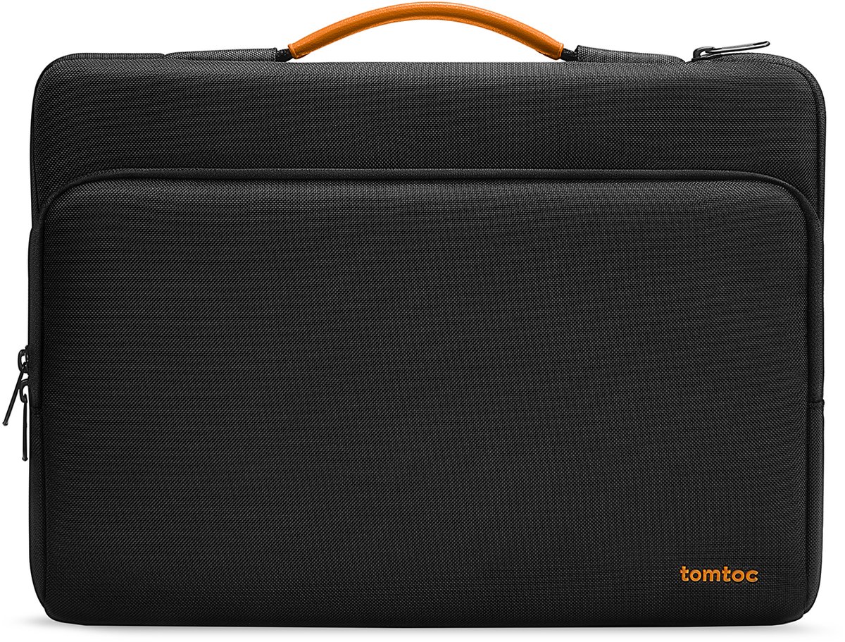 tomtoc Defender-A14 360 beschermende laptoptas, compatibel met 14-inch MacBook Pro M5 Pro/Max (2026) A3426 A3427, M4/M3/M2/M1 Pro/Max, 12,9-13 inch iPad Pro/Air, waterbestendige accessoiretas