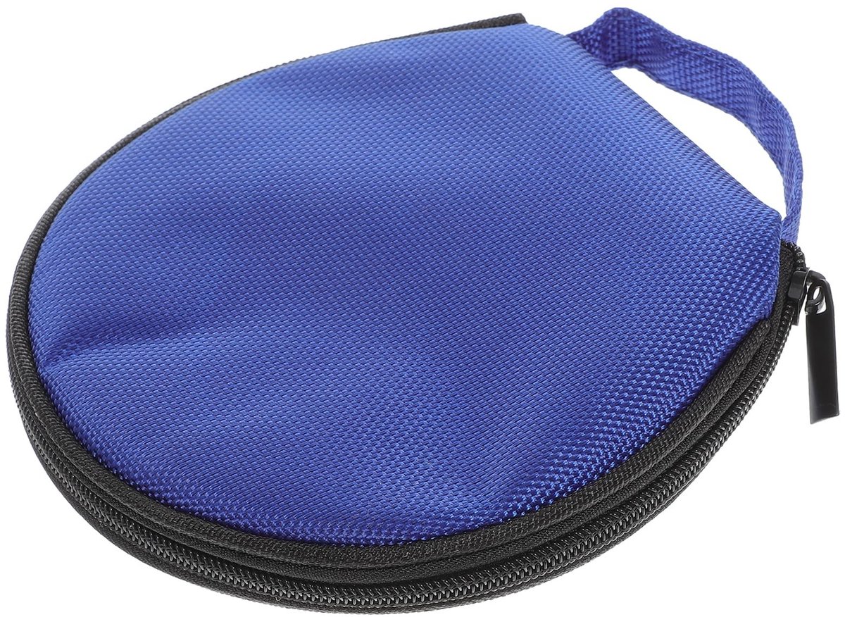 Dailygoods- CD-etui hoge capaciteit - CD-houder - DVD-houder - draagbaar - scheurvast - compact formaat 16 cm