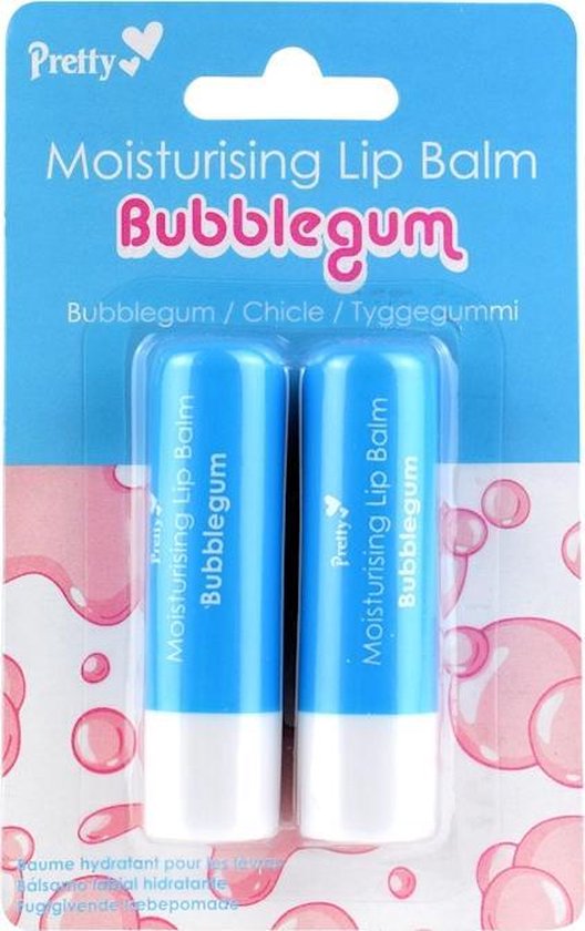 Pretty Moisturising Lip Balm Kids Bubblegum