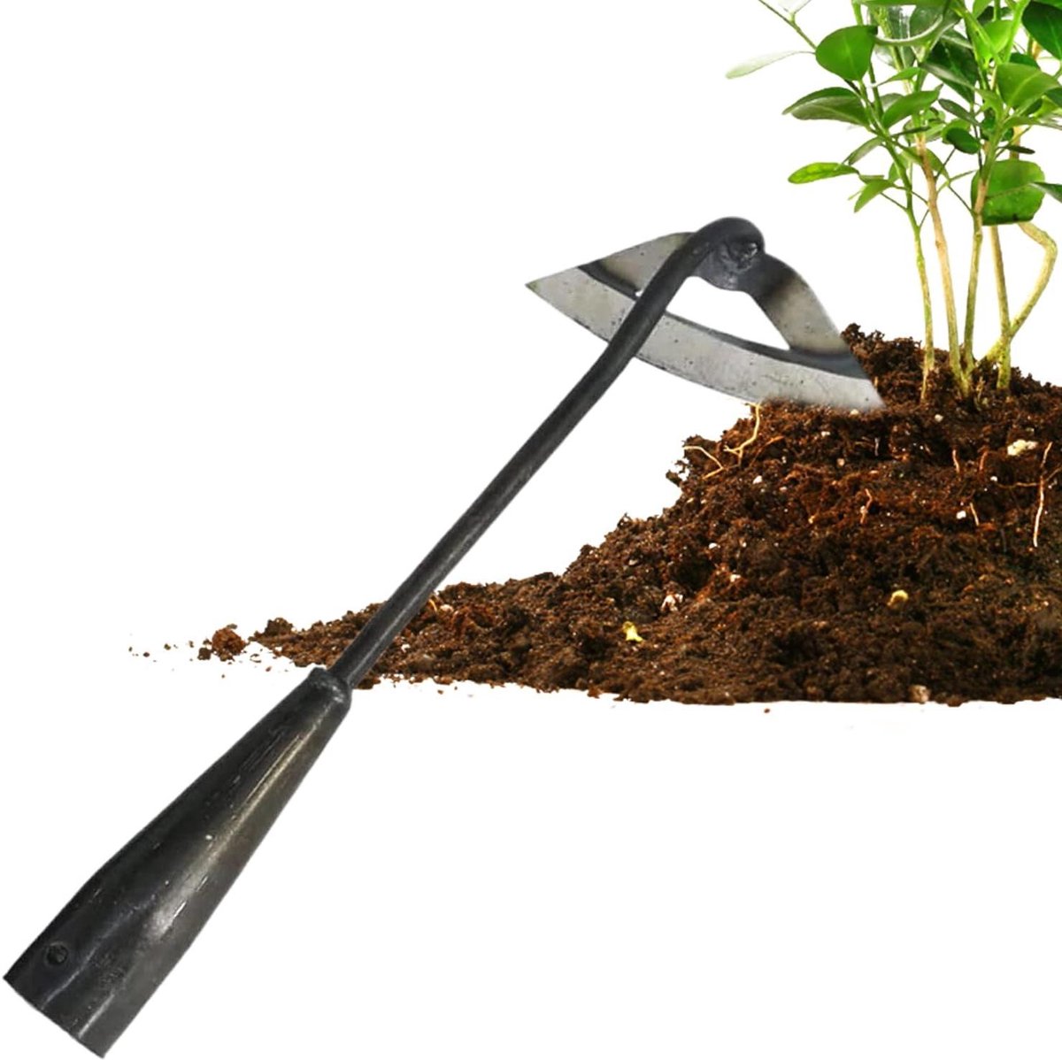 Tuinhark - Tuinwerktuig - Bodem losmaken - Roestbestendig ontwerp - 37 cm - Niet gespecificeerd