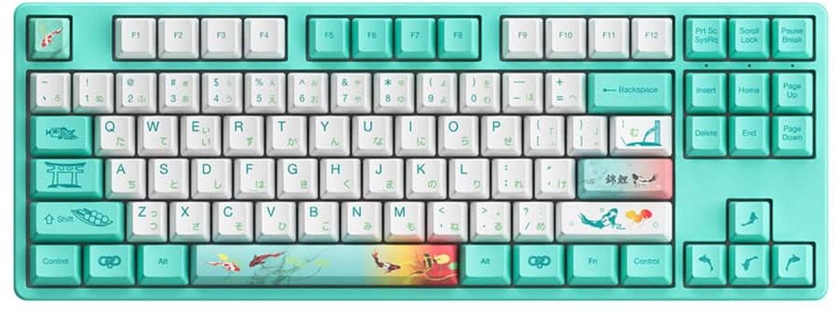 AKKO 5087S QMK Monet’s Pond TKL RGB Hotswap Mechanisch Gaming Toetsenbord