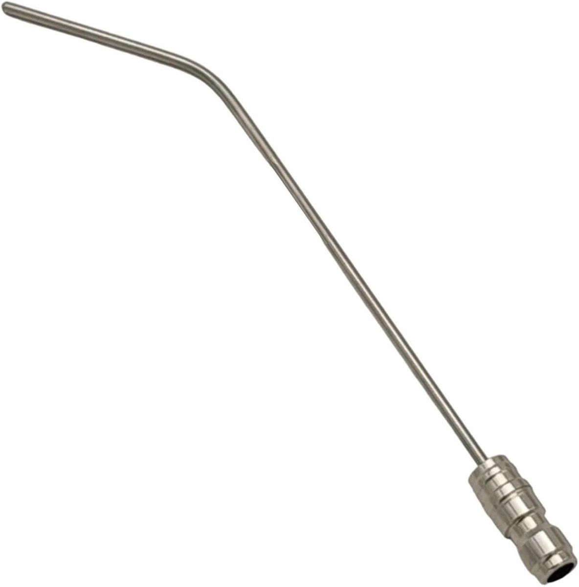 Hogedrukreiniger Sproeimond - Verlengstang Mondstuk - Buiten Reinigen - Lekvrije Precisie - 21 cm Lengte - Zilver