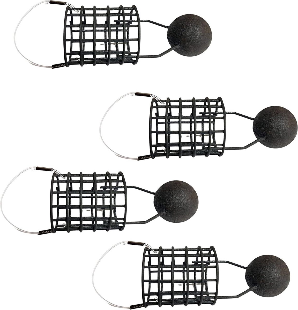 Voedermand met gewicht - Aasmand grondaas - Vissen met wind - Verbeterde werpafstand - 28x34 mm - X-Cast