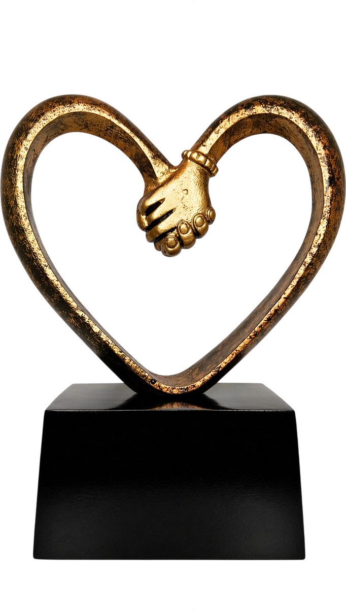 Kunst As Urn - 1 Liter - Forever Hands - Sculptuur - Handgemaakte urn - Urn - Crematie Urn - Uniek - Voor Huisdieren of Menselijk As - Crematie As - Decoratie Urn