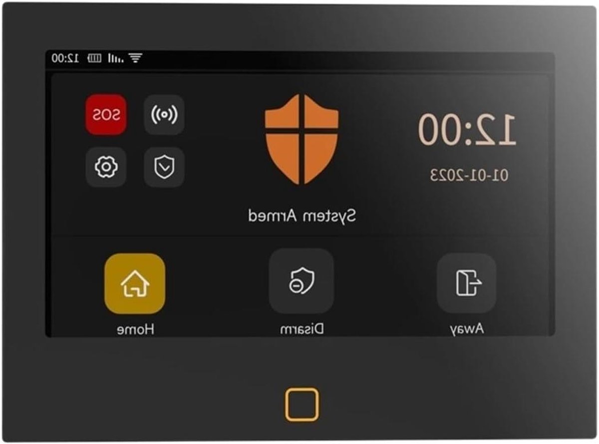 Huisbeveiligingssysteem - Smart Alarm - Thuisbeveiliging - 7 Inch IPS Scherm - 183 mm * 135 mm * 18 mm