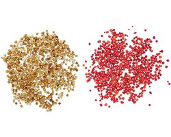Aquarium Grind - Glazen Kiezels - Aquarium Decoreren - Natuurlijke Platte Stenen - 500 g - Gekleurd