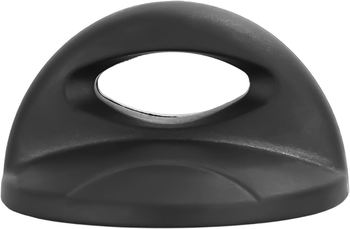 Dekselknop Vervanging - Kookgerei Knop - Keuken Reparatie - Antislip Handvat - 6.4 cm - Zw