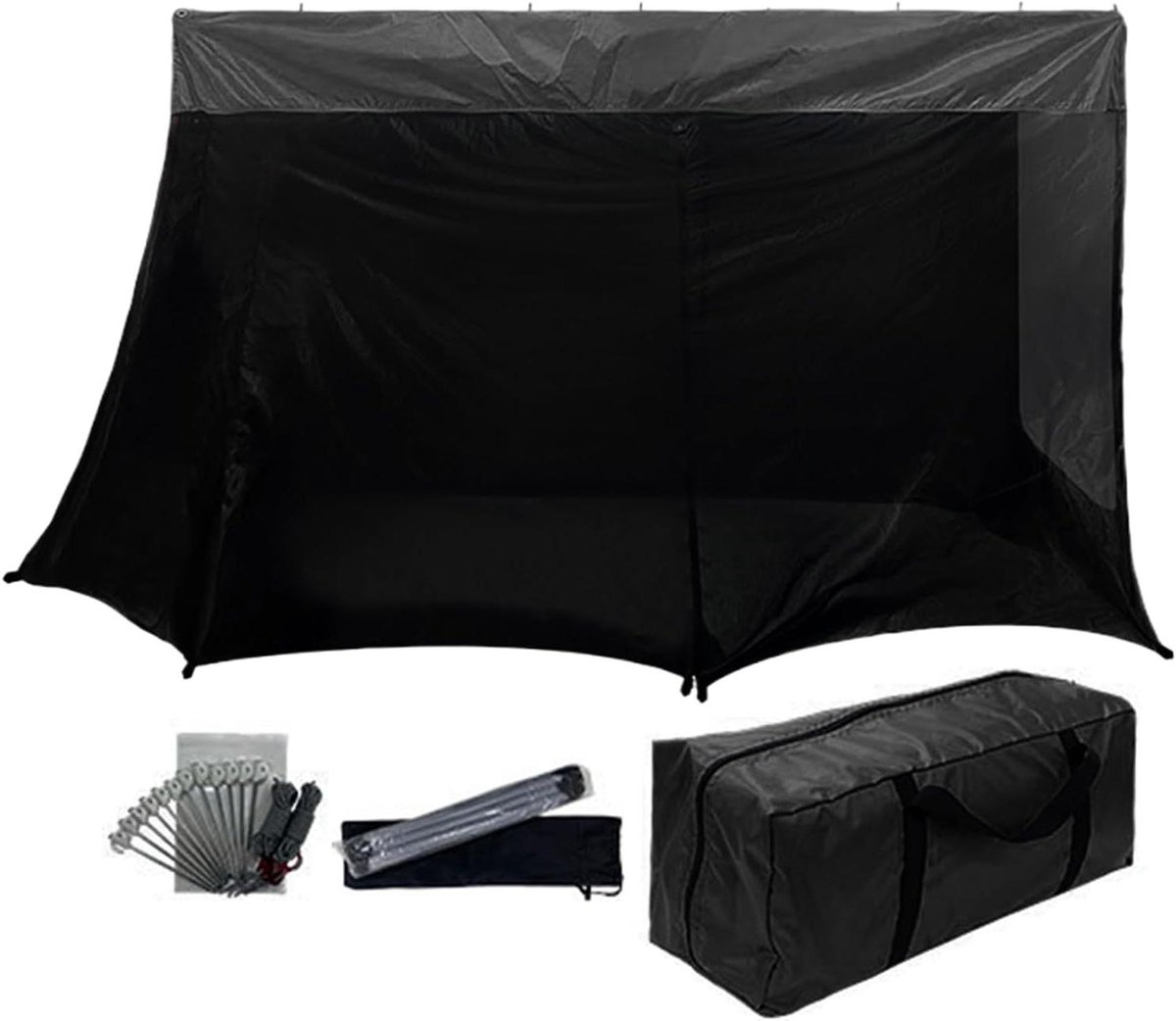 Autokampeertent - Voertent - Outdoor Avonturen - Waterdicht Zonnedak - 320x198x195 Cm - Legergroen