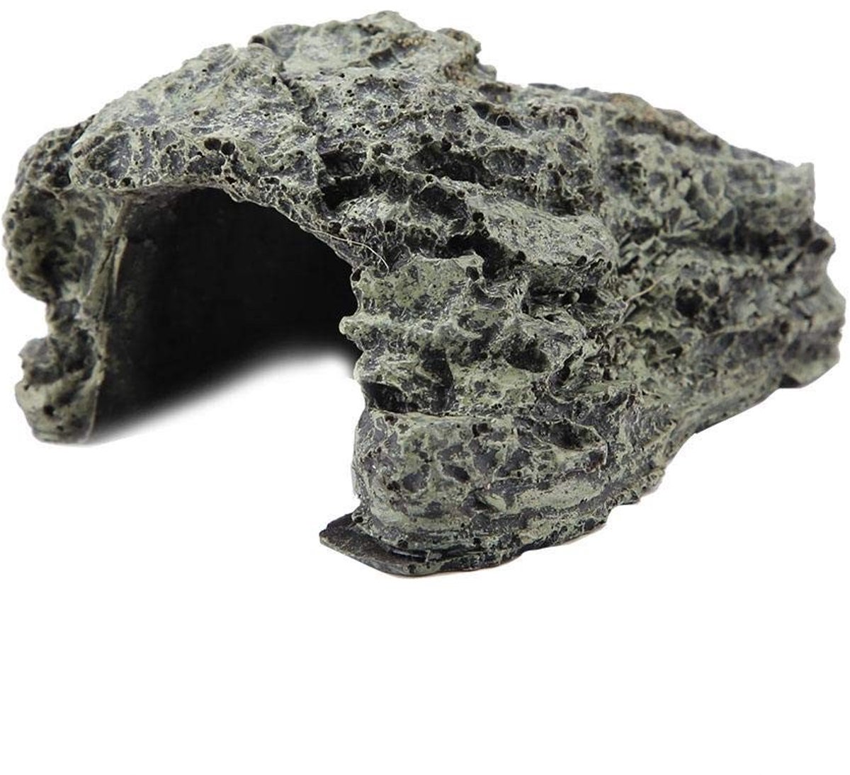 Dailygoods- Aquarium Grot Klein/Middel/Groot - Verstopplek voor Vissen/Schildpadden - Kunsthars Decoratie - Ornament voor Reptielen - Afmetingen 9x7x4 cm tot 15x11x8 cm - Aquariumdecoratie