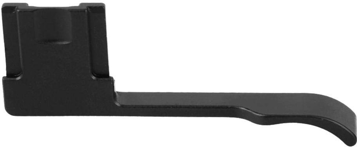 Dailygoods- Handgreep Duim Rest Up - Aluminiumlegering - Geschikt voor GR/GRII/GRIII - Camera Accessoire - Zwart - Comfortabel en Duurzaam - Camera Grip