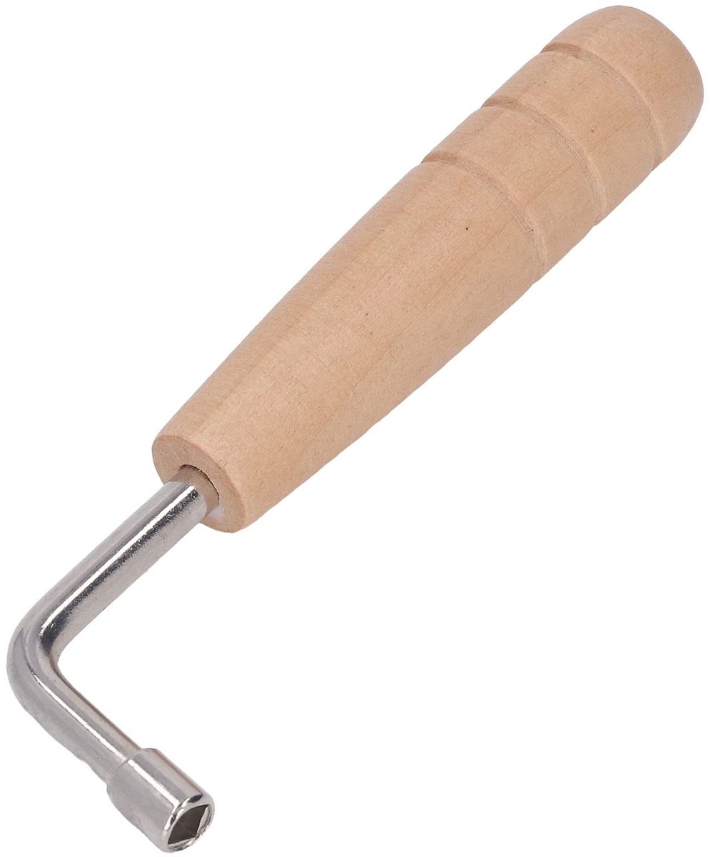 Dailygoods- Handgreep L-Vorm - Piano Afstemsleutel - Duurzaam Metaal/Hout - Lichtgewicht - Professionele Precisie - Voor Muzikanten - Afstemmingssleutel