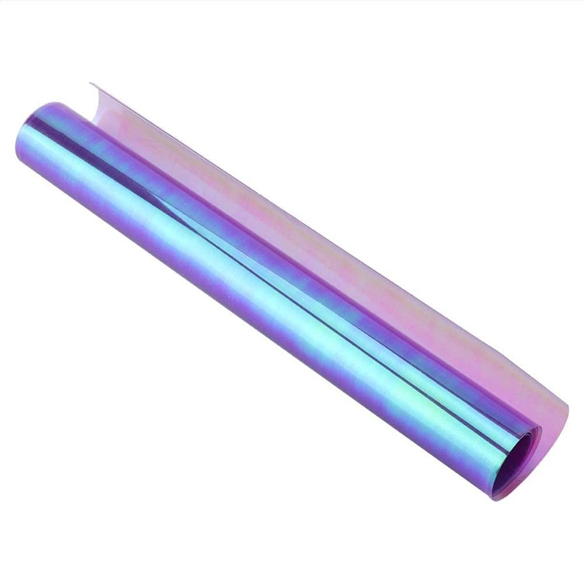 Dailygoods- Autokoplampsticker Glanzend - Zelfklevende Folie - Achterlicht/Mistfolie - Waterdicht - Zonnecrème - Kameleonachtige Kleur (30 x 100 cm) - Koplampfolie