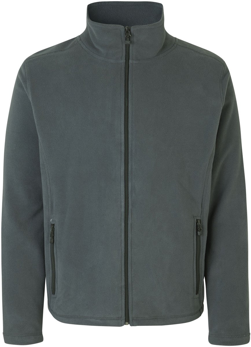 ID Micro fleece Vest Heren Grijs - Maat 4XL